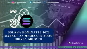 Solana Dominates DEX Market as Memecoin Boom Drives Growth