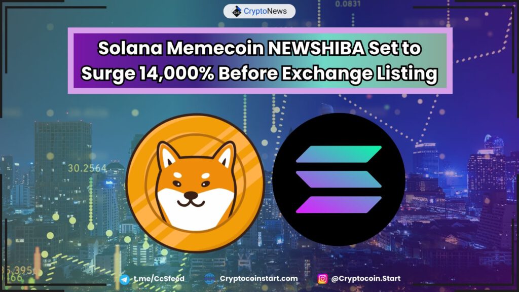 Solana Memecoin NEWSHIBA Set to Surge 14,000% Before Exchange Listing