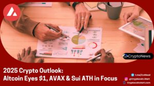 2025 Crypto Outlook: Altcoin Eyes $1, AVAX & Sui ATH in Focus