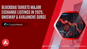 BlockDAG Targets Major Exchange Listings in 2025, Uniswap & Avalanche Surge