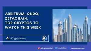 Arbitrum, Ondo, Zetachain: Top Cryptos to Watch This Week