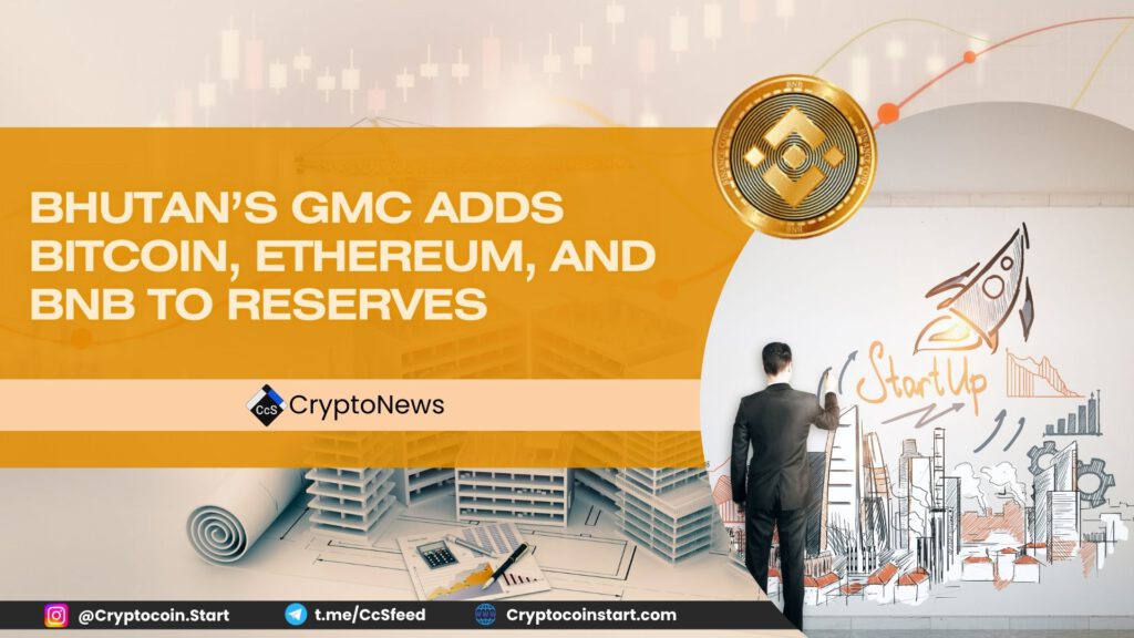 Bhutan’s GMC Adds Bitcoin, Ethereum, and BNB to Reserves