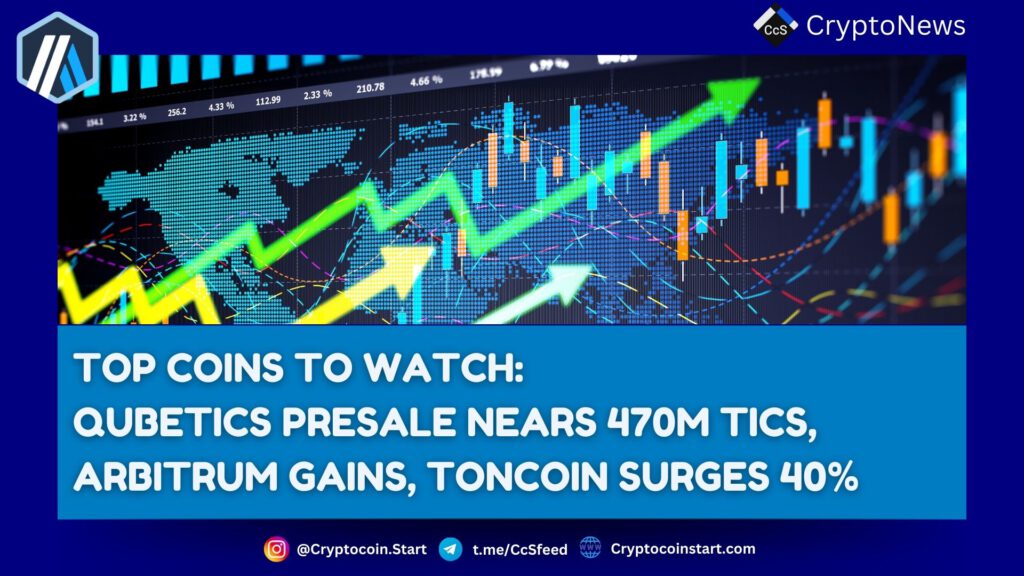 Top Coins to Watch: Qubetics Presale Nears 470M TICS, Arbitrum Gains, Toncoin Surges 40% 2 Avalanche Hyperliquid Bet on FX Guys FXG for 2025 Gains 2025 02 11T190202.789