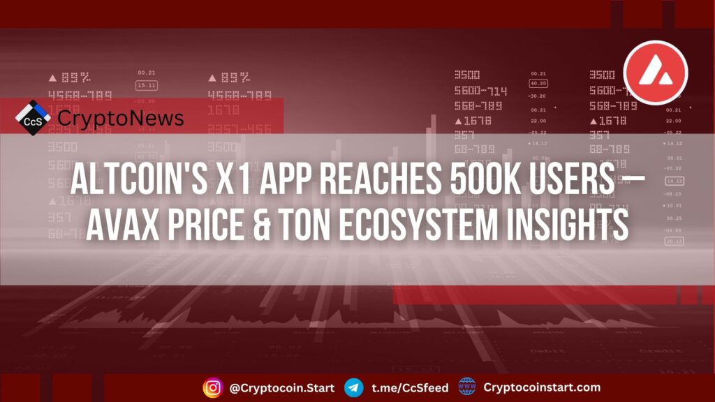 Altcoin's X1 App Reaches 500K Users – AVAX Price & TON Ecosystem Insights 2 Avalanche Hyperliquid Bet on FX Guys FXG for 2025 Gains 2025 02 11T193824.425