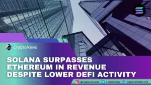 Solana Surpasses Ethereum in Revenue Despite Lower DeFi Activity