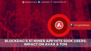 BlockDAG’s X1 Miner App Hits 500K Users: Impact on AVAX & TON