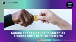 Solana Faces Decline in March as Traders Shift to Viral Platform