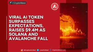 Viral AI Token Surpasses Expectations, Raises $9.4M as Solana and Avalanche Fall