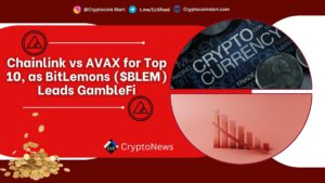 Chainlink vs AVAX for Top 10, as BitLemons ($BLEM) Leads GambleFi