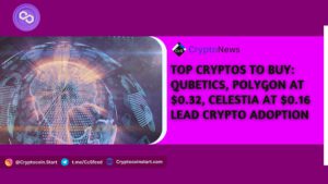 Top Cryptos to Buy: Qubetics, Polygon at $0.32, Celestia at $0.16 Lead Crypto Adoption