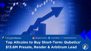 Top Altcoins to Buy Short-Term: Qubetics' $13.6M Presale, Render & Arbitrum Lead