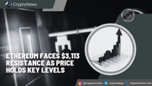 Ethereum Faces $3,113 Resistance as Price Holds Key Levels