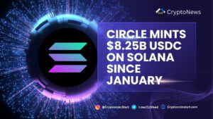 Circle Mints $8.25B USDC on Solana Since January