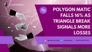 Polygon MATIC Falls 16% as Triangle Break Signals More Losses