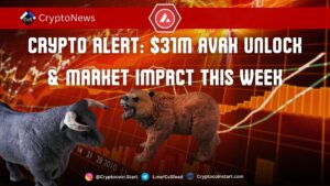 Crypto Alert: $31M AVAX Unlock & Market Impact This Week